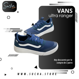 Zapatillas Vans clásicas con diseño atemporal, parte superior de lona y suela de goma, ideales para uso diario y combinaciones de moda versátiles.