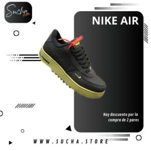 Zapatillas Nike Air con amortiguación superior y parte superior duradera, perfectas para uso diario y actividades deportivas, manteniendo un estilo clásico.