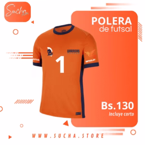 Polera deportiva Warriors 2025 - Naranja, S